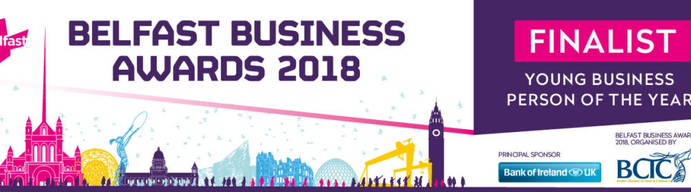 Ian Megahey Nominated for Young Business Person of the Year at Belfast Business Awards 2018!