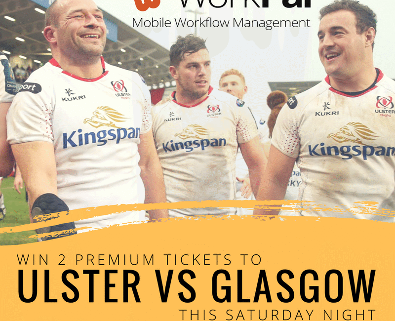 Win Premium Tickets to Ulster Rugby Vs Glasgow Warriors