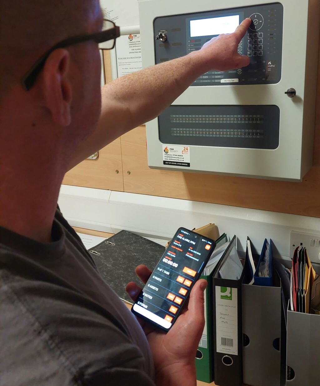 365 Fire Security Go from Manual Inputting to Multitasking with WorkPal